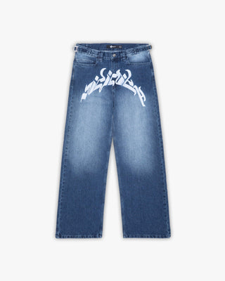 MIRAGE DENIM DARK BLUE / WHITE