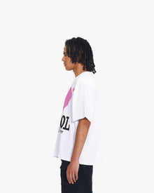 I LOVE SCHOOL TEE WHITE