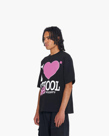 I LOVE SCHOOL TEE BLACK