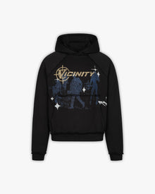 BINARY INSIDEOUT HOODIE BLACK