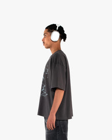 CAMPFIRE TEE DARK GREY