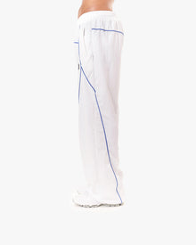 TRACK PANTS WHITE